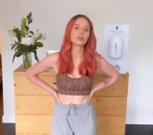 helen flanagan new hair