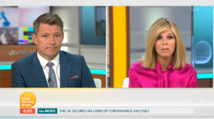 Kate Garraway on GMB