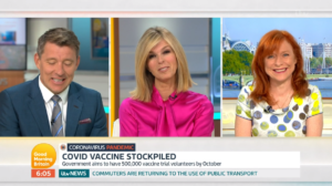 GMB Dr Hilary replacement Dr Sarah Jarvis