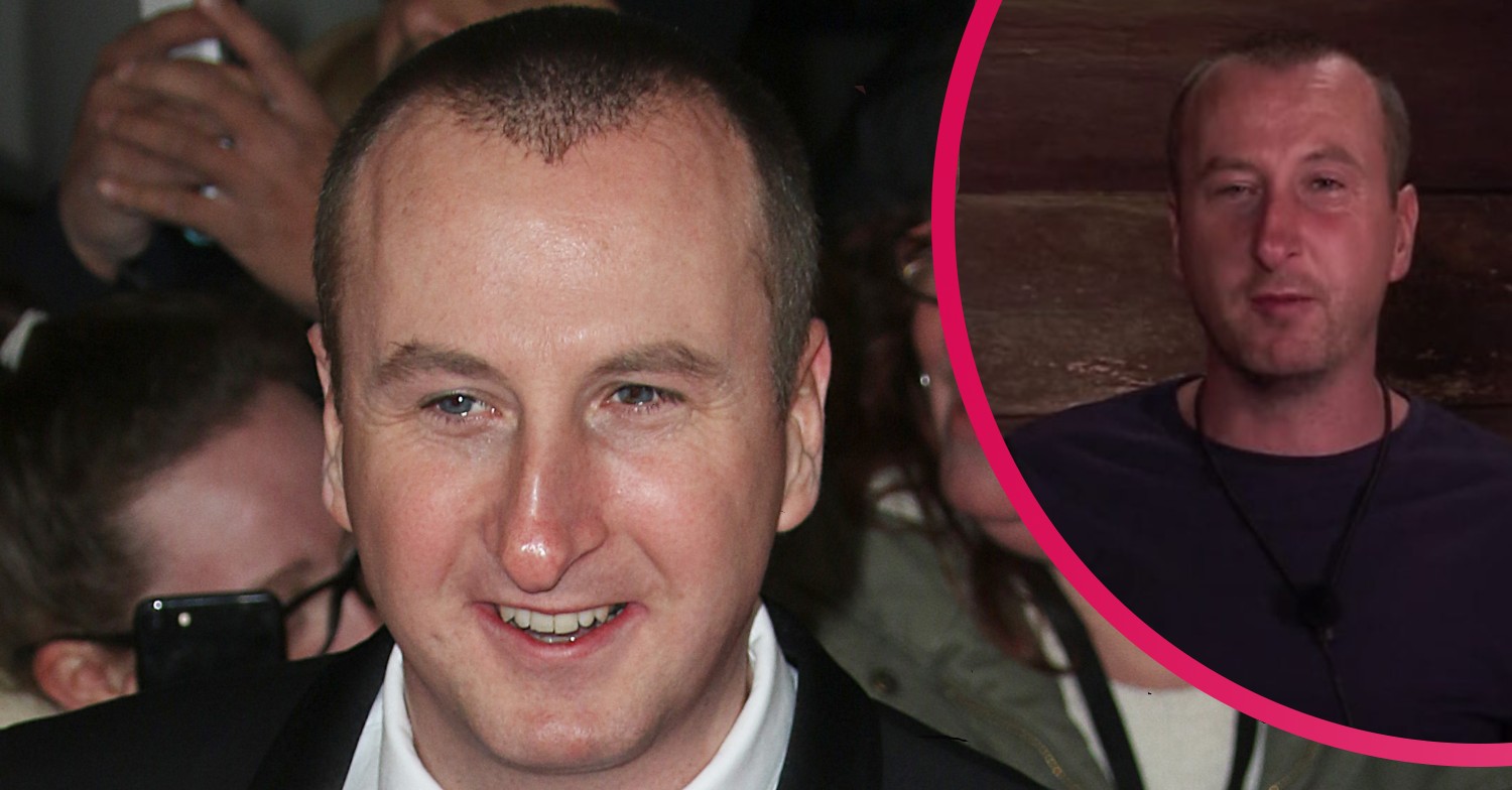 Andy Whyment slippers Credit: Splash News/ITV