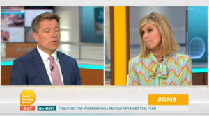 Ben Shephard and Kate Garraway on GMB