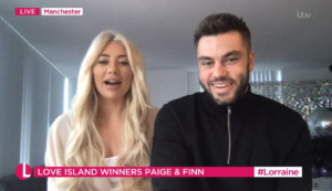 Paige and Finn Love Island