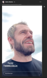 Kelvin Fletcher 'gets goosebumps' as he returns to Emmerdale set 