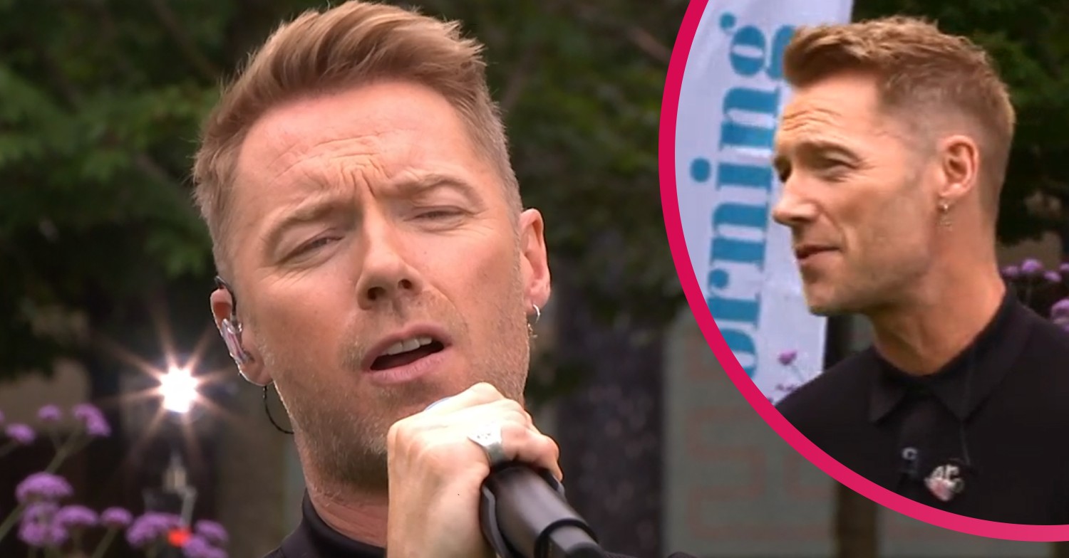 This Morning Ronan Keatin earring ITV/Shutterstock