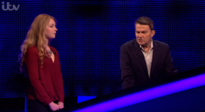 The Chase contestant Scarlett