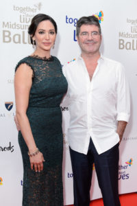 Simon Cowell and Laura Silverman