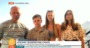 GMB quarantine family