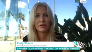 Emily Woods This Morning ITV