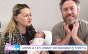 Ola and James Jordan on Loose women