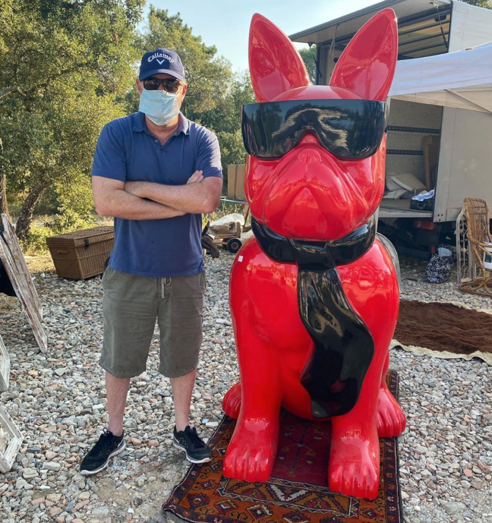 Piers Morgan holiday flea market