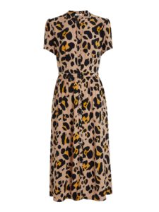 Ruth Langsford's leopard print dress