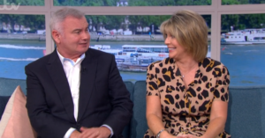 Ruth Langsford and Eamonn Holmes on This Morning