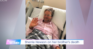 Sherrie Hewson brother