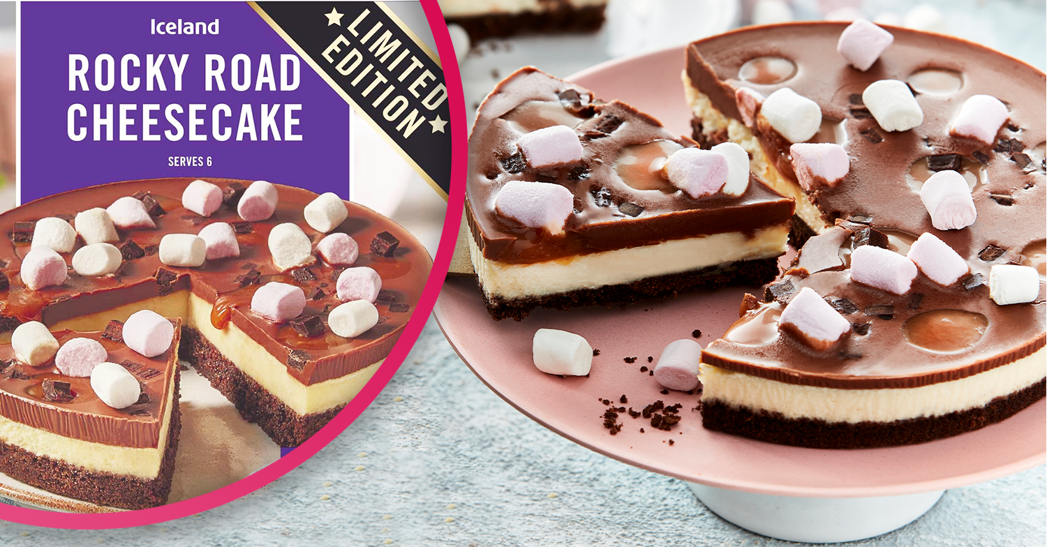 Iceland rocky road cheesecake