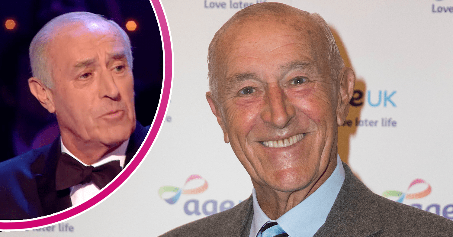 Len Goodman smiling and on Strictly