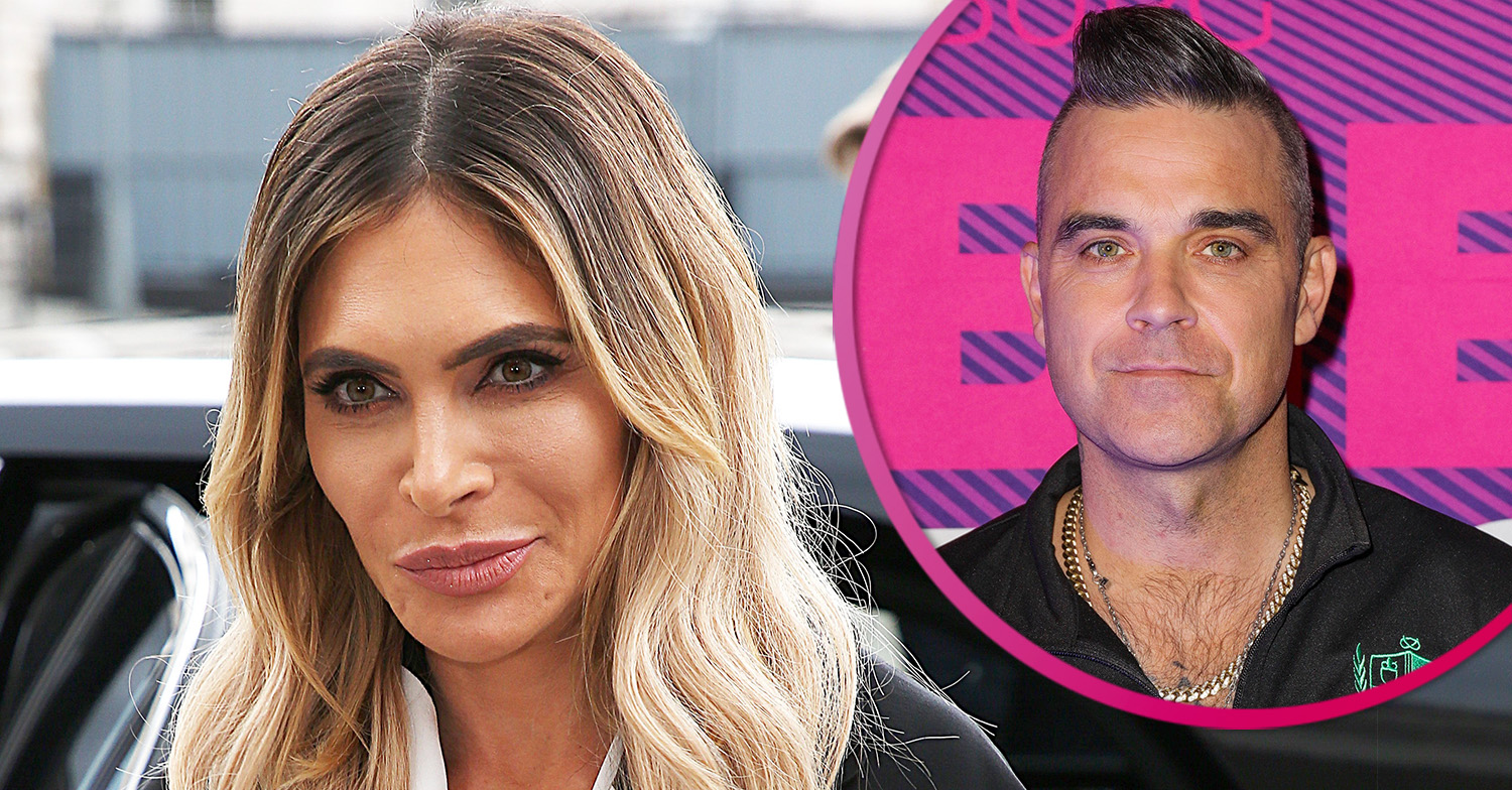 Ayda Field and Robbie Williams