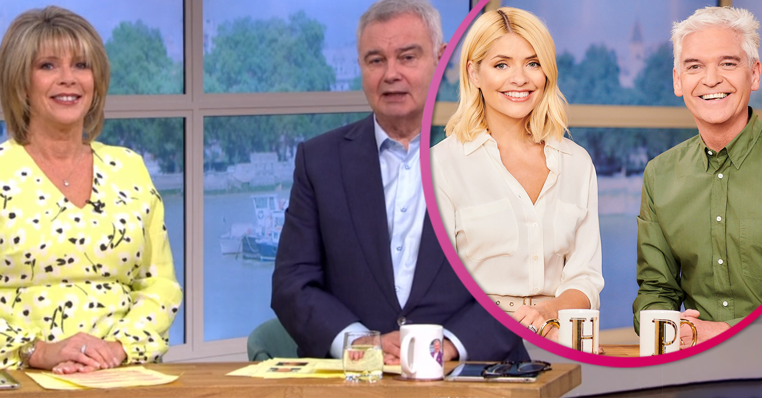 Ruth Langsford and Eamonn Holmes on This Morning