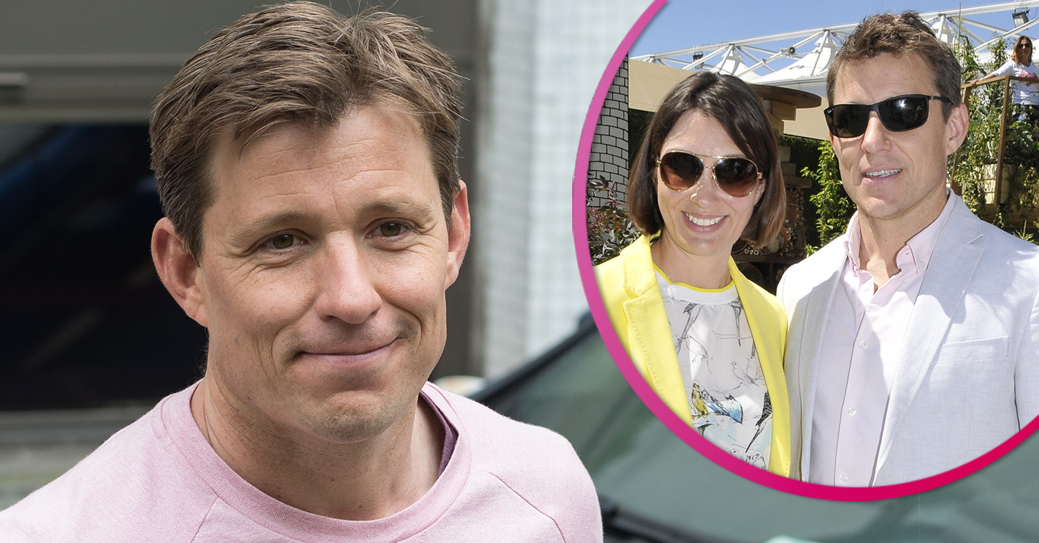 Ben Shephard and wife