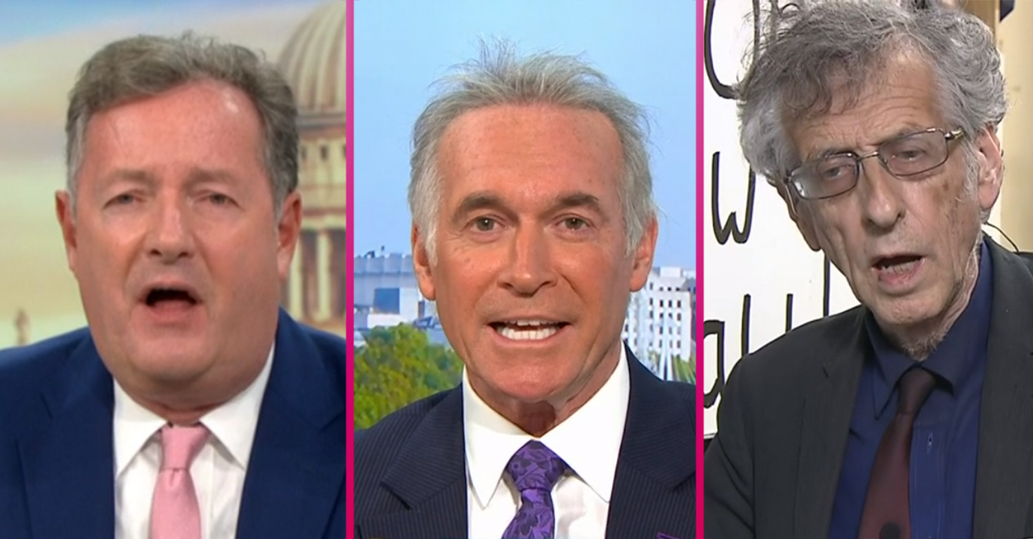 Piers Morgan, Dr Hilary and Piers Corbyn on GMB