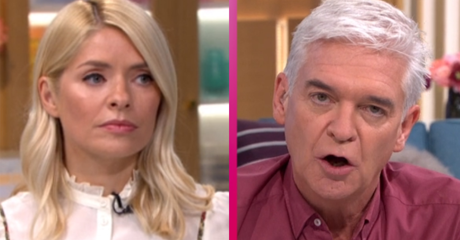 Holly Willoughby and Phillip Schofield on This Morning