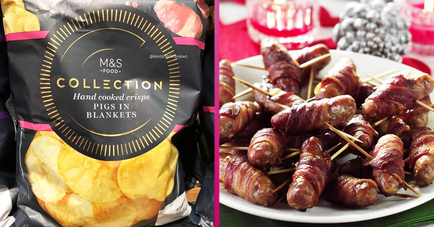 M&S' pigs in blankets crisps launch thrills Brits Entertainment Daily