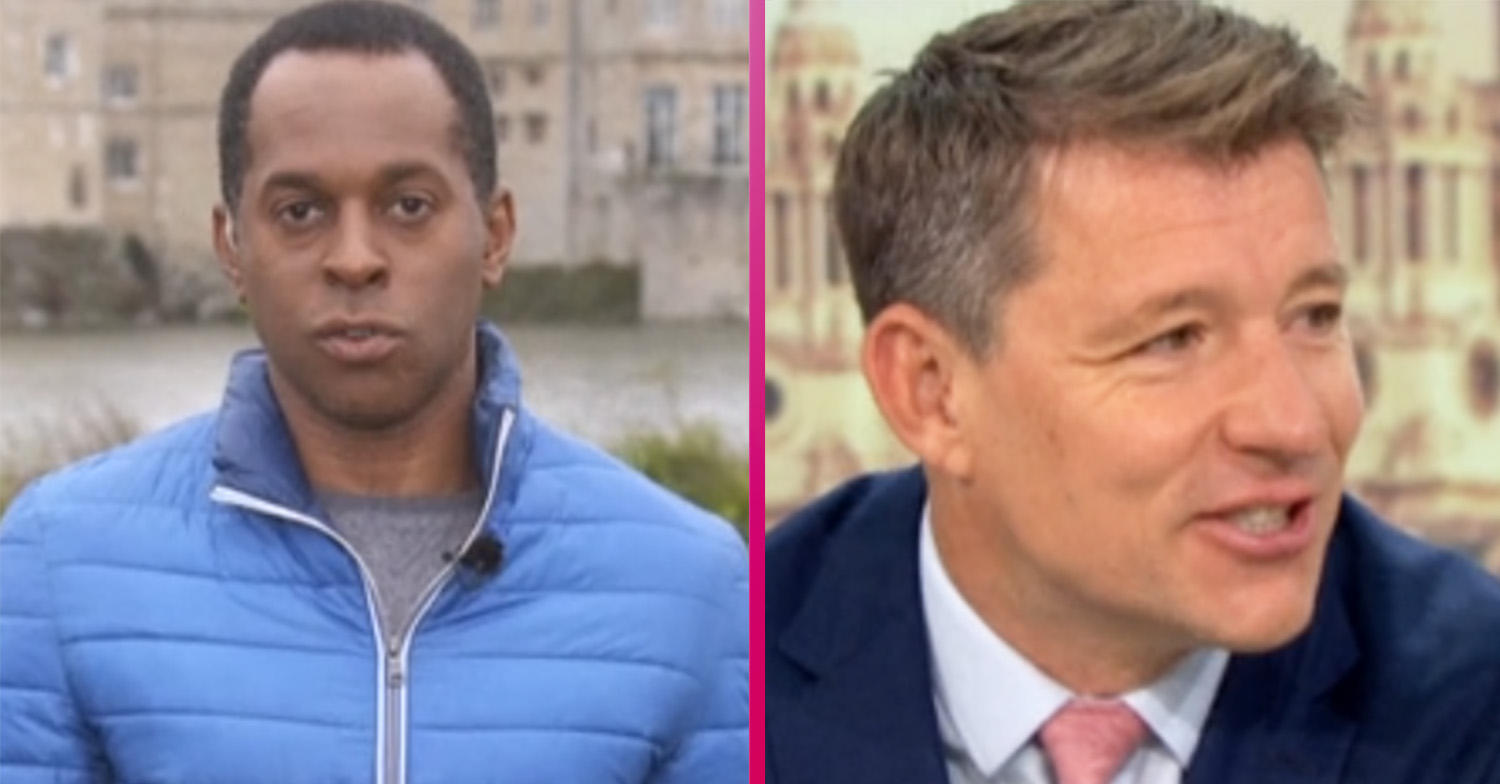 Andi Peters and Ben Shephard and GMB