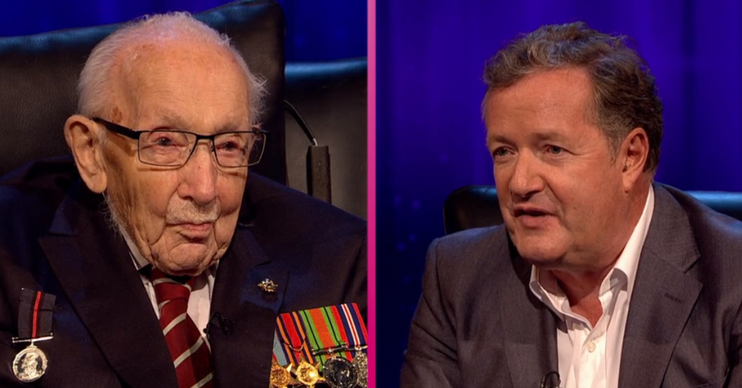 Tom Moore Piers Morgan