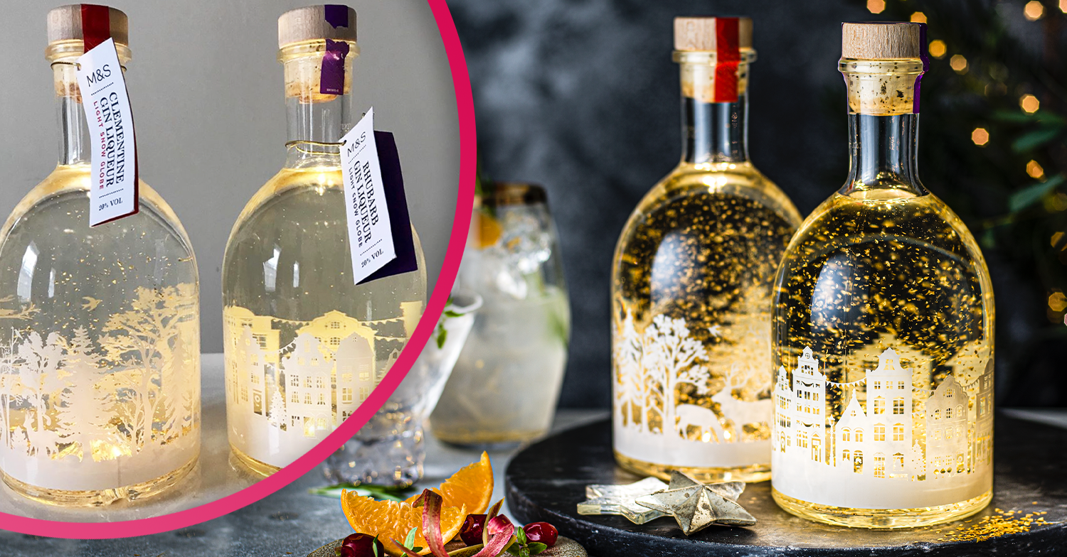 M&s launches two festive light-up gin snow globes M&S launches two festive light-up gin snow globes | Entertainment Daily