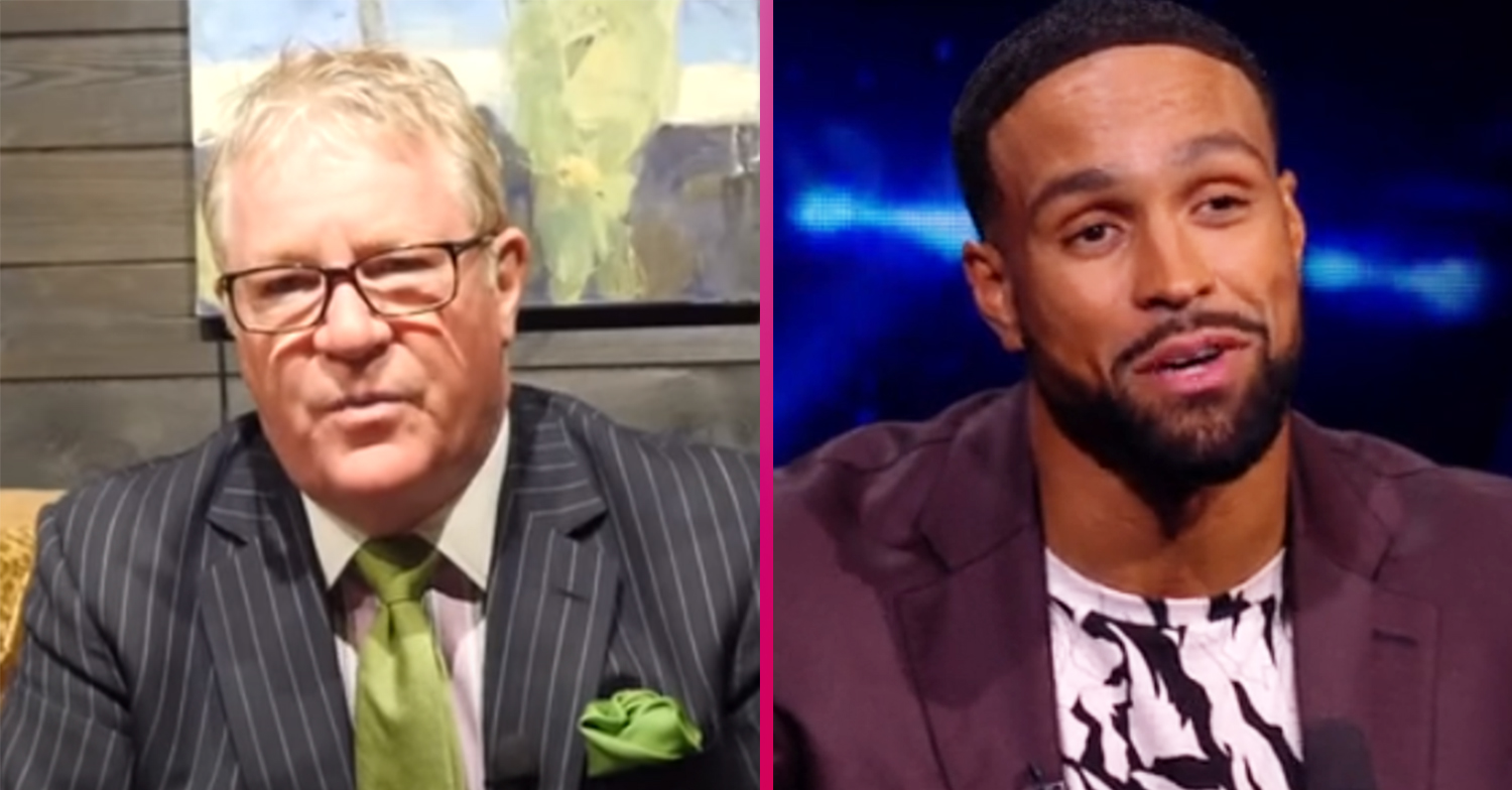 Jim Davidson and Ashley Banjo