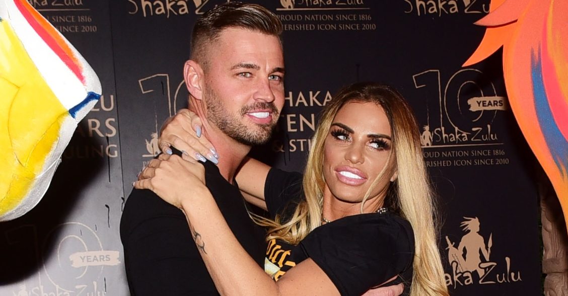 Katie Price and Carl Woods have shown off how 'smitten' they are