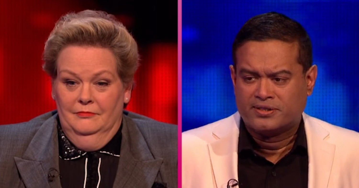 Anne Hegerty The Chase Paul SInha