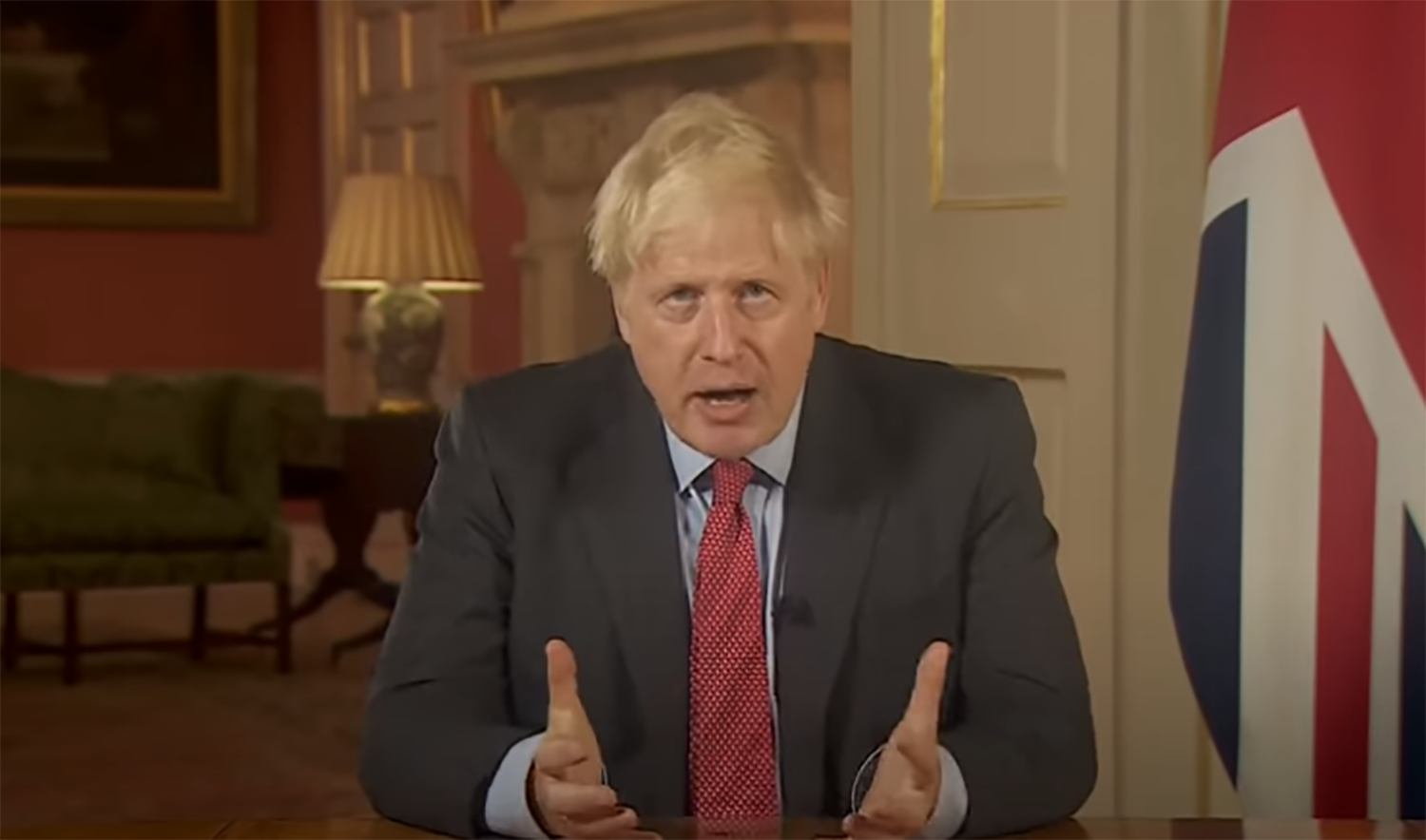 Boris Johnson national address