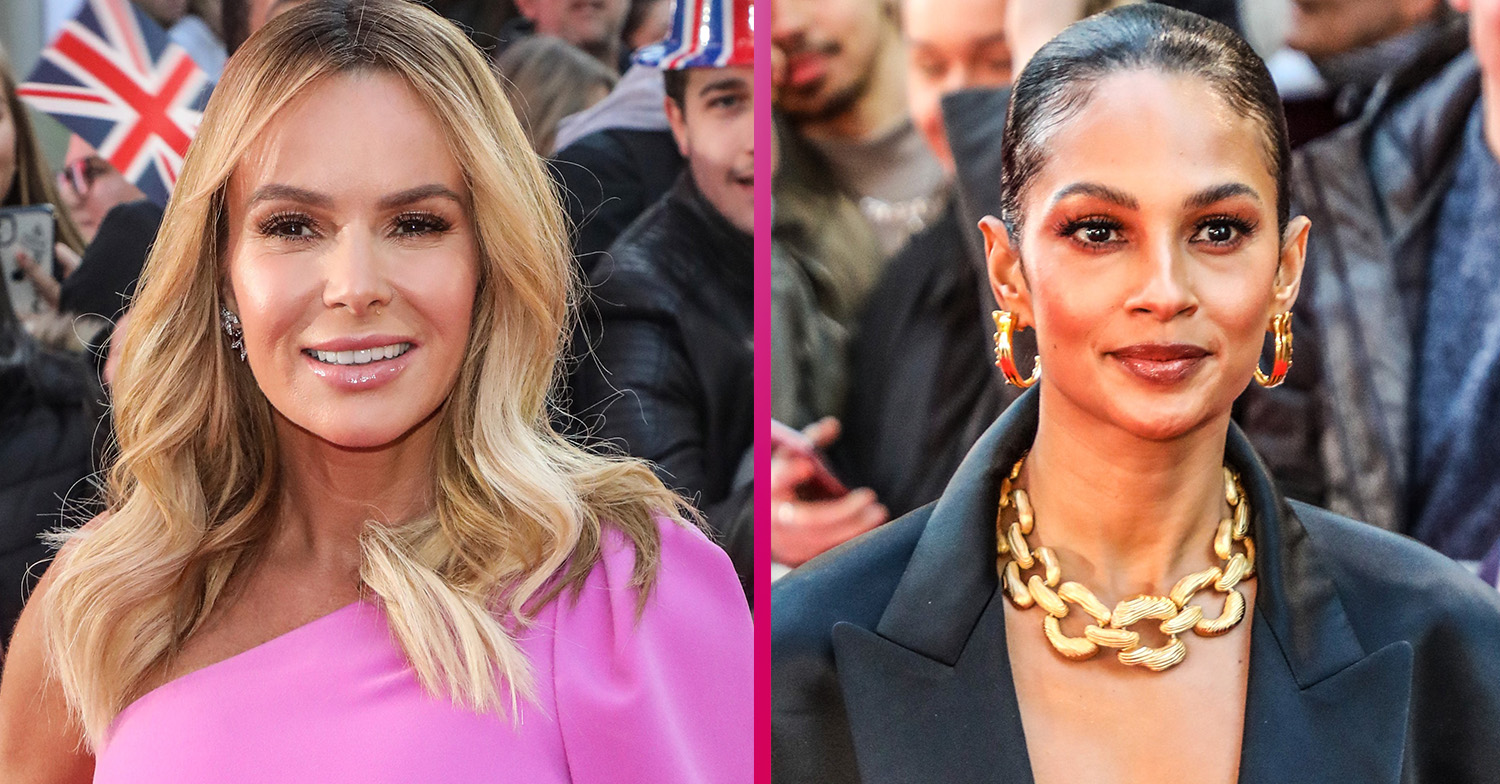 BGT Amanda Holden Alesha Dixon