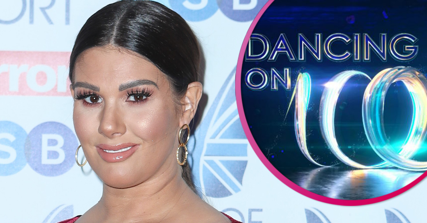 Dancing On Ice Rebekah Vardy