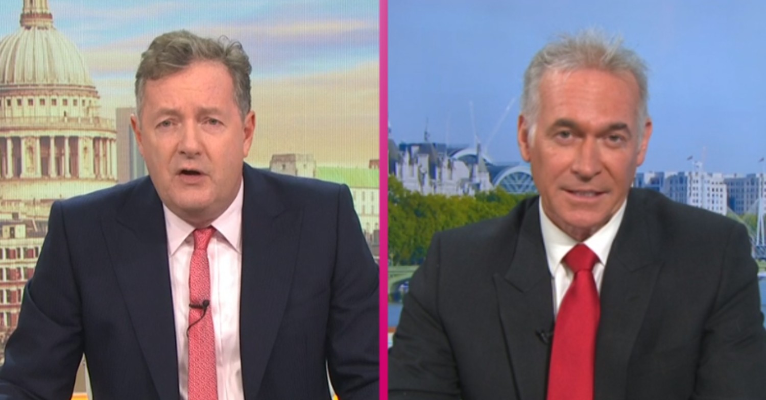Piers Morgan Dr Hilary GMB