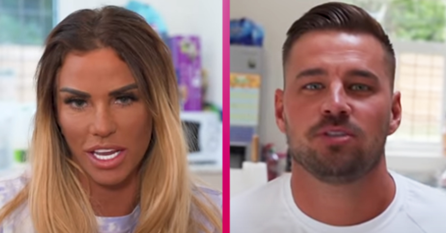 Katie Price and Carl Woods