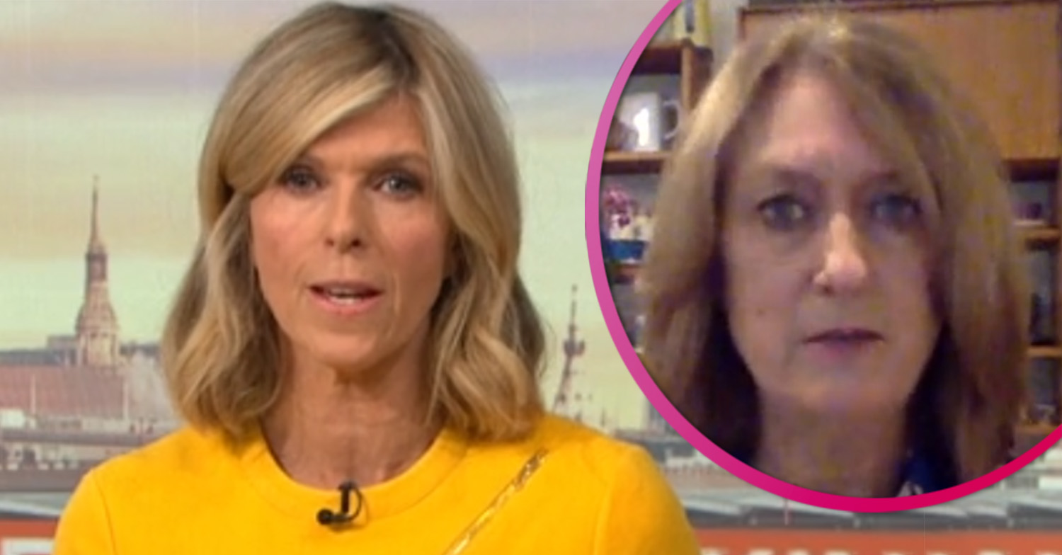 Kate Garraway on GMB