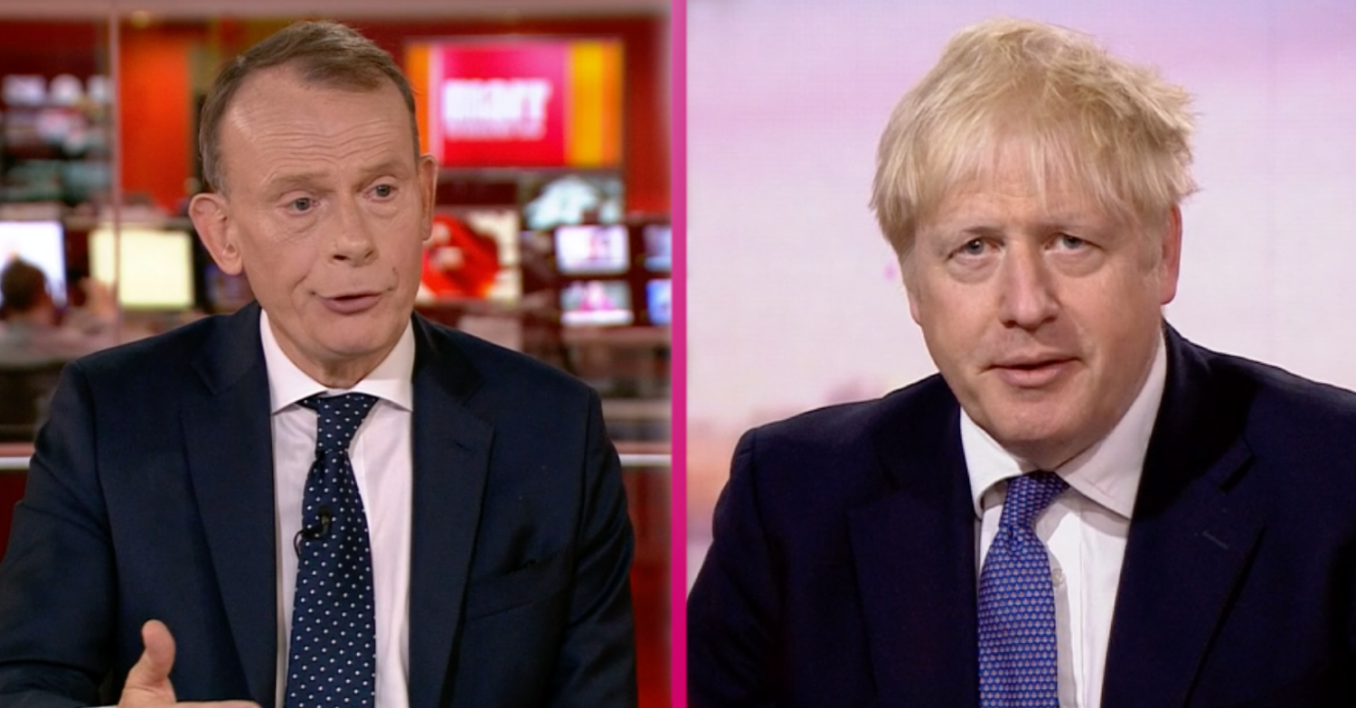 Coronavirus Boris Johnson