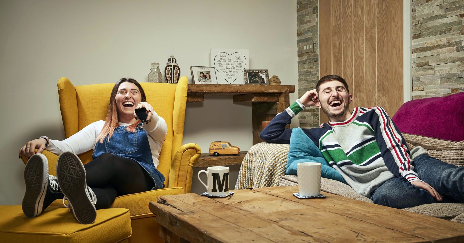 Pete and Sophie Gogglebox