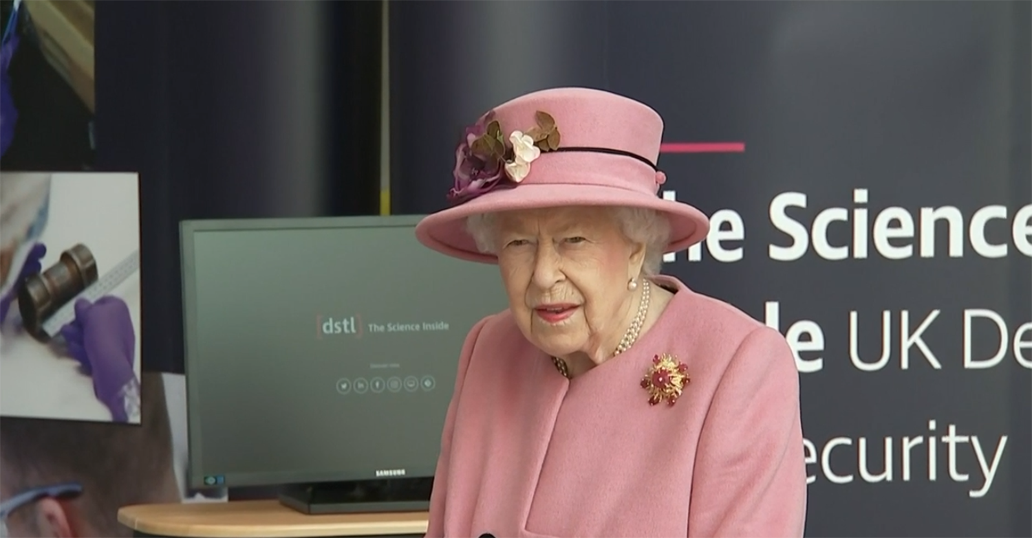 The Queen and Prince William