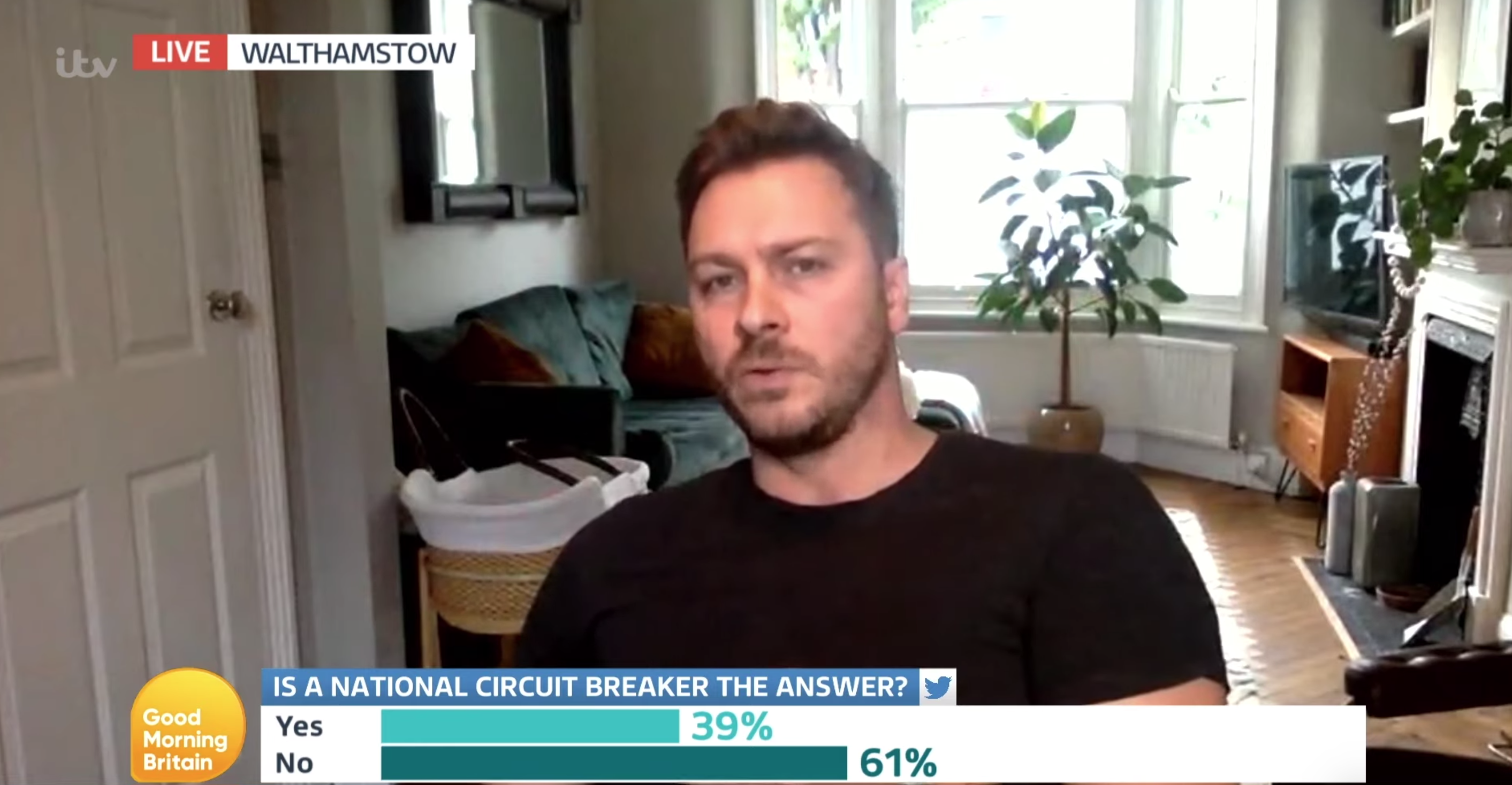 coronavirus row good morning britain