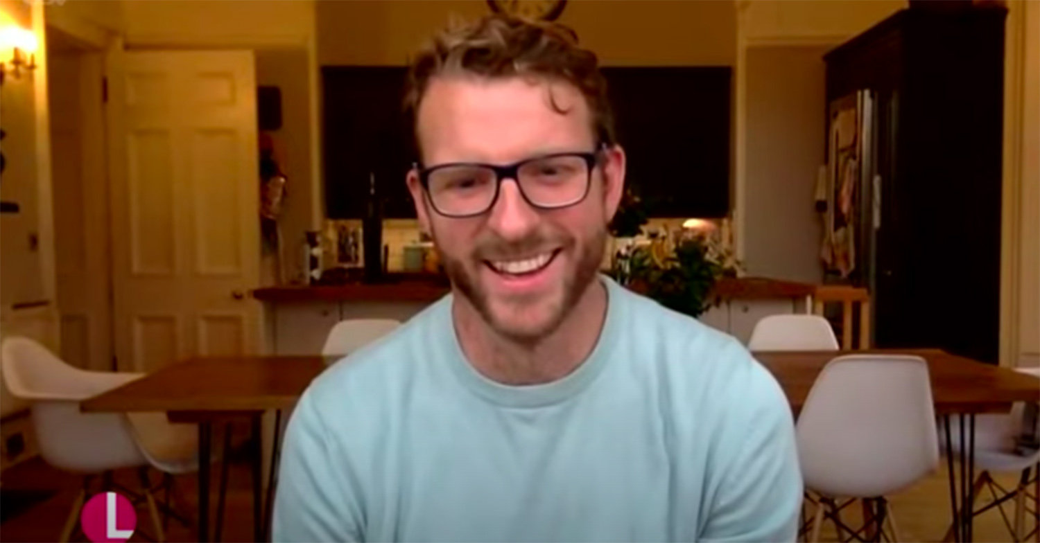 jj chalmers on lorraine itv