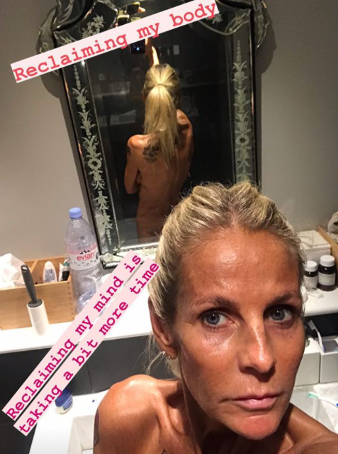 Ulrika Jonsson posing naked
