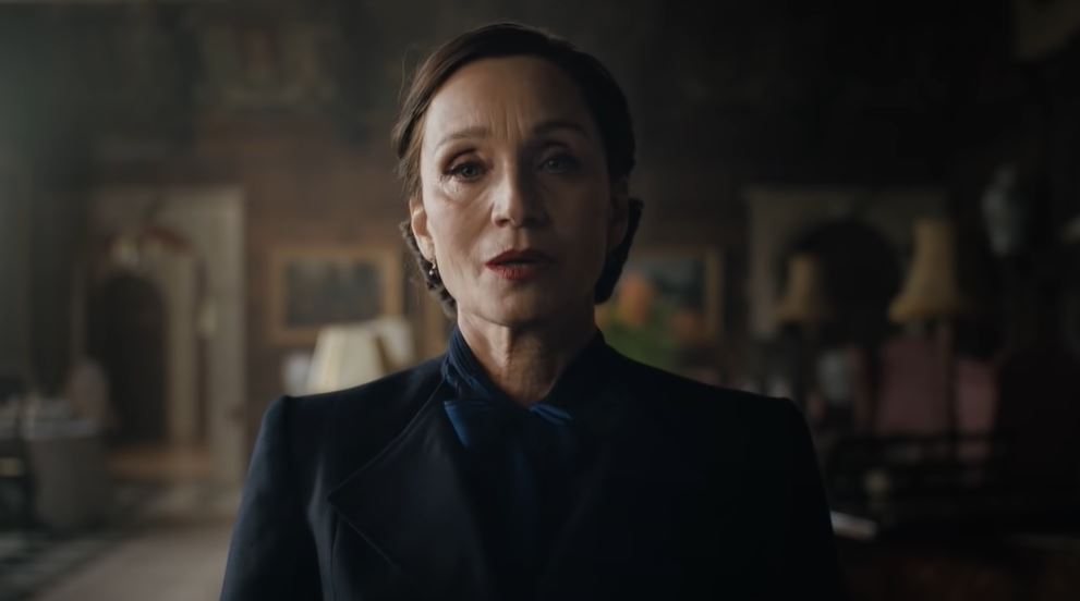 Kristin Scott Thomas as Mrs Danvers in Rebecca