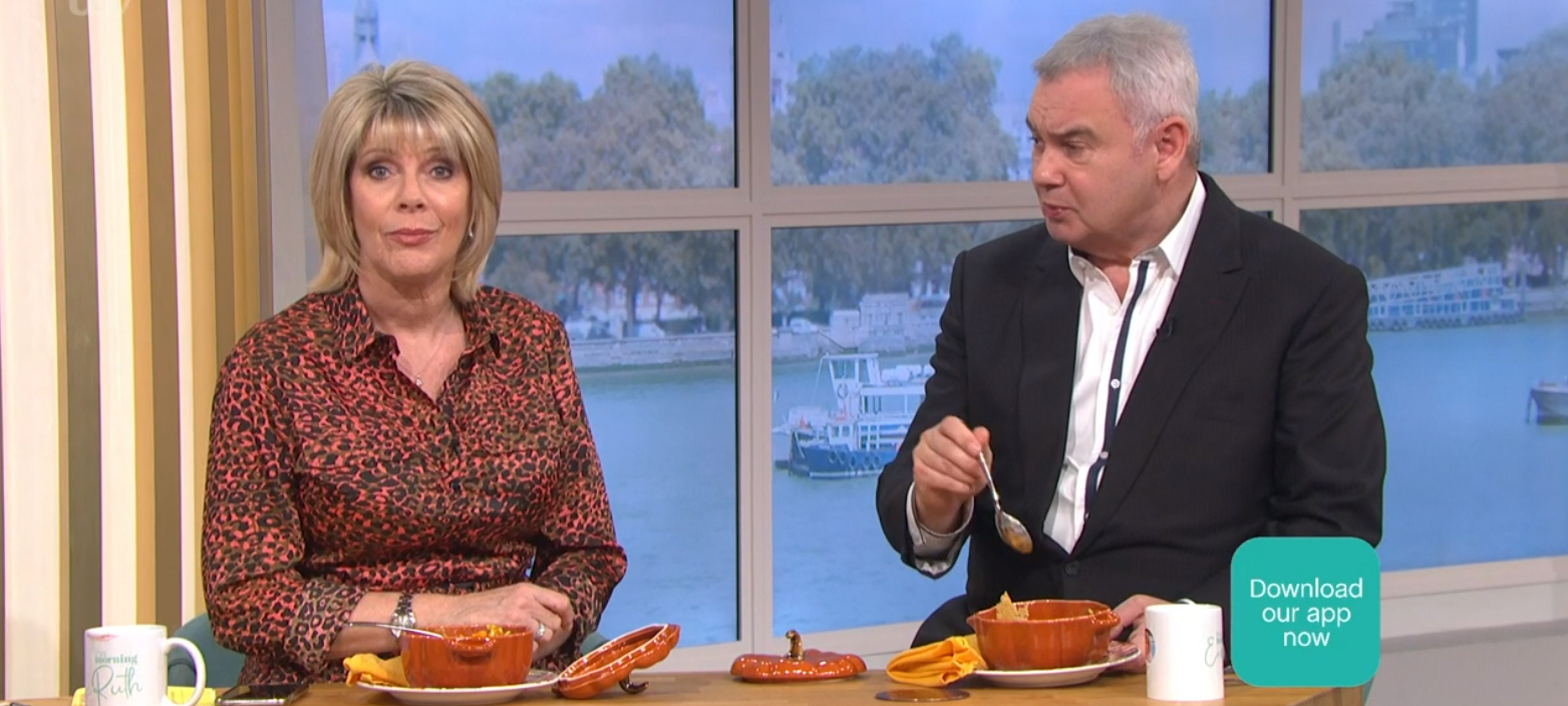 Ruth Langsford and Eamonn Holmes on This Morning