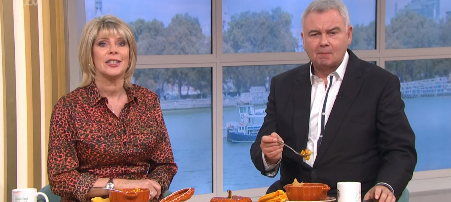 Ruth Langsford and Eamonn Holmes on This Morning