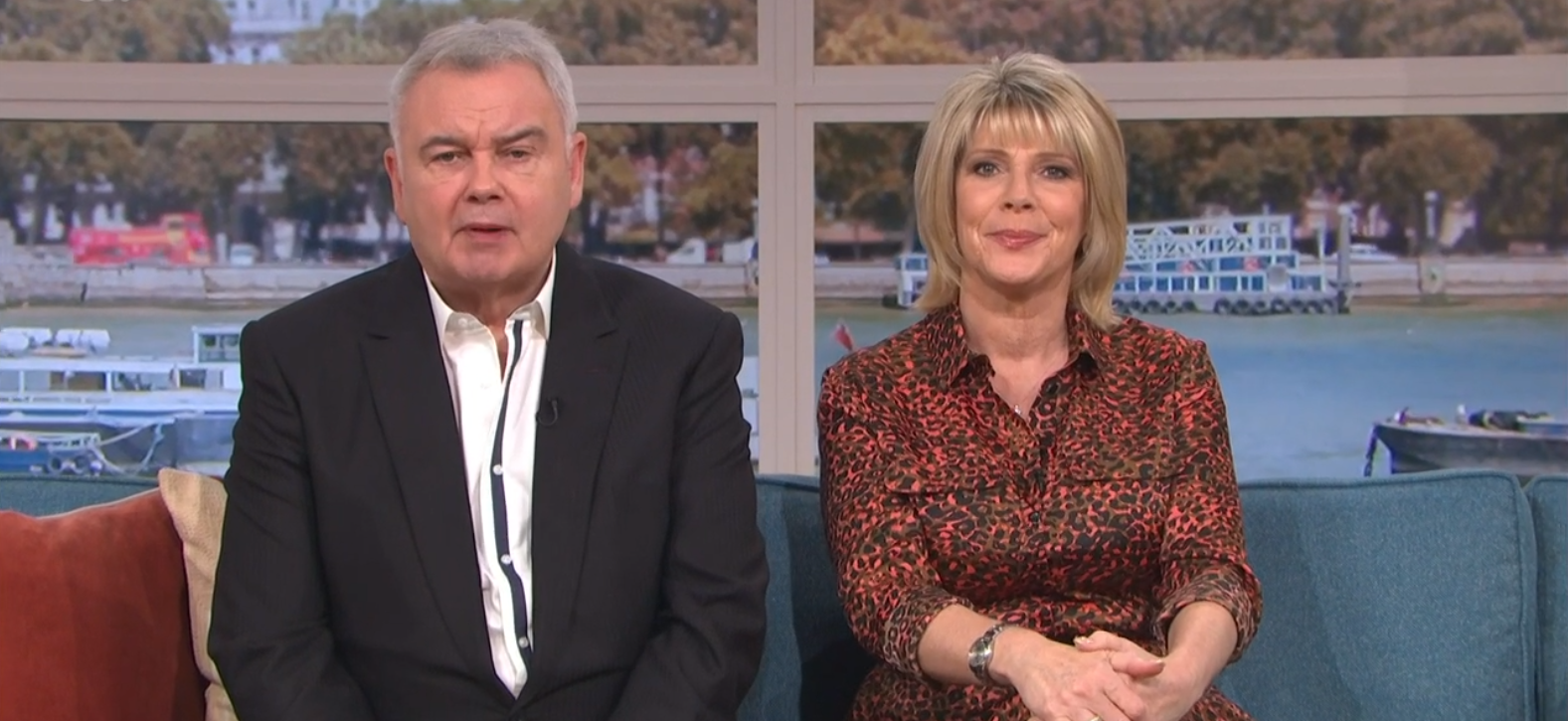 Ruth Langsford and Eamonn Holmes on This Morning