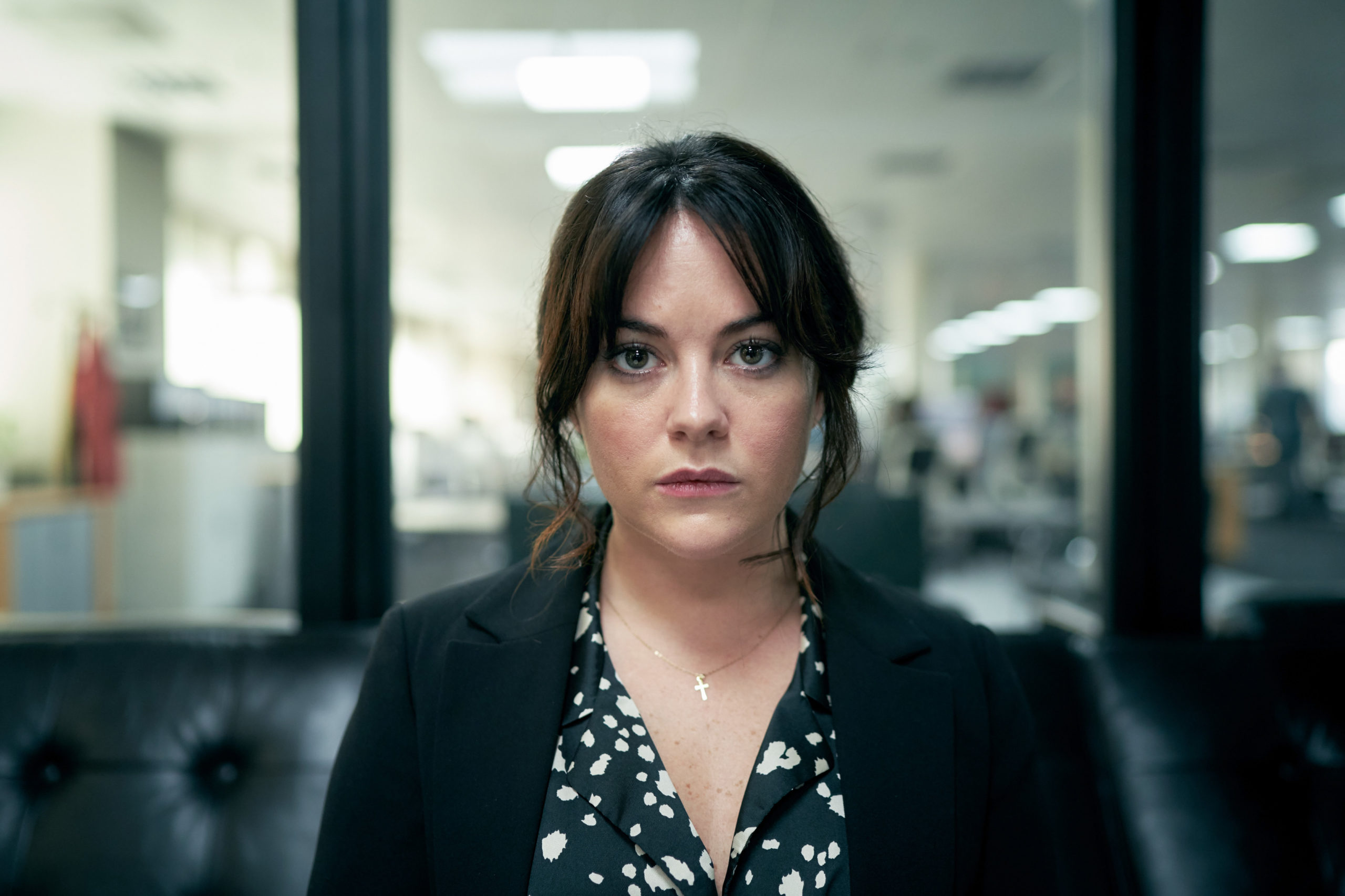 Sarah Greene stars in Roadkill on BBC One