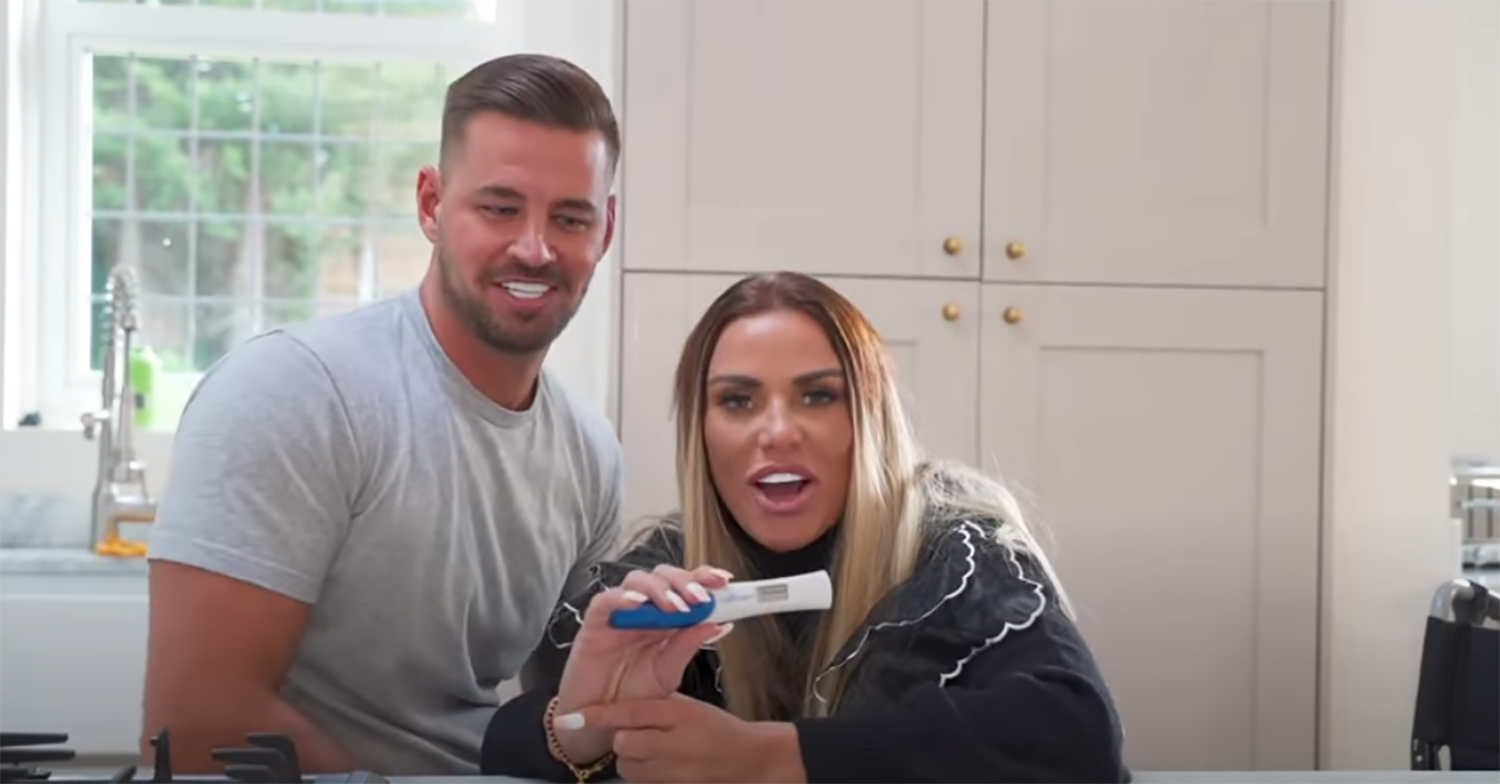 Carl Woods and Katie Price reveal they're aren't pregnant