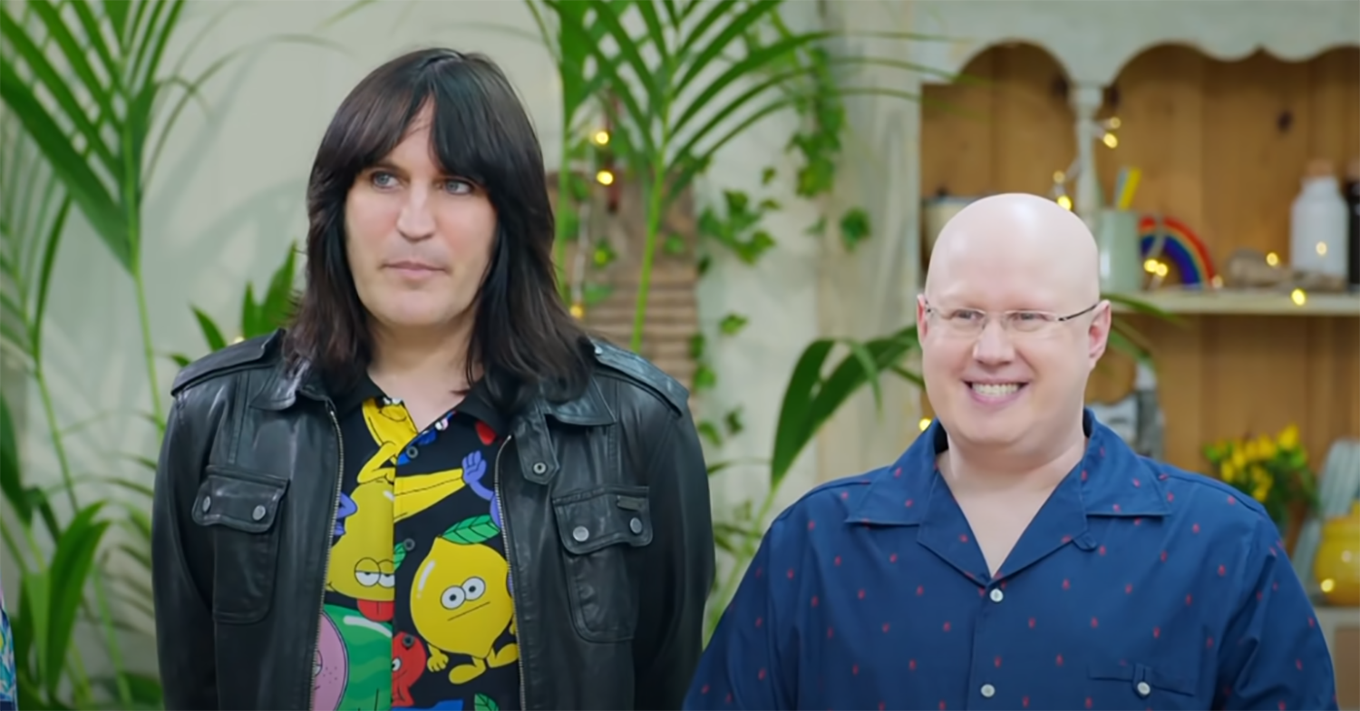 Noel Fielding and Matt Lucas on Bake Off